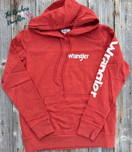 Load image into Gallery viewer, Wrangler® Women's Classic Logo Hoodie - Rust
