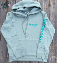 Load image into Gallery viewer, Wrangler® Women's Classic Logo Hoodie - Teal
