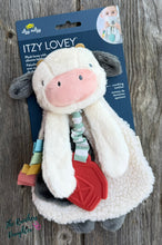 Load image into Gallery viewer, Cow Itzy Lovey™ Plush &amp; Teether Toy
