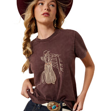 Load image into Gallery viewer, Ariat Women's Rebel With a Cause Tee
