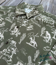 Load image into Gallery viewer, Ariat Women's Moss Green Homestyle Shirt
