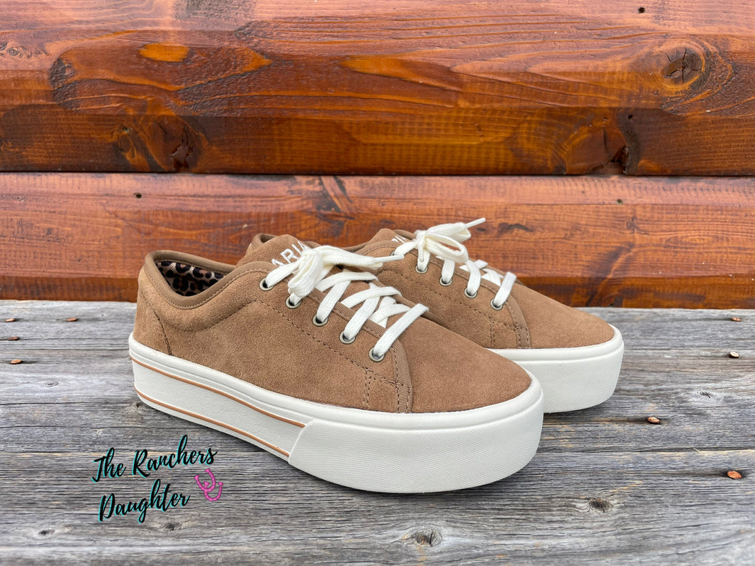 Ariat Tan Suede Skylar