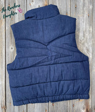 Load image into Gallery viewer, Ariat Women’s Slub Denim Western Vest
