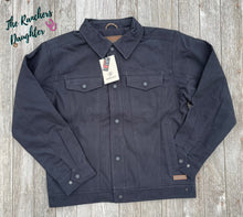 Load image into Gallery viewer, Ariat Men&#39;s Black Canvas Rancher Jacket
