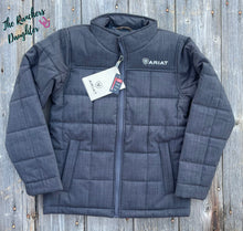 Load image into Gallery viewer, Ariat Youth Phantom Heather Crius Insulated Jacket
