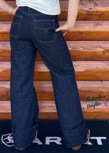 Load image into Gallery viewer, Ariat Women&#39;s Tomboy Western Utility Ultra High Rise Wide Leg Jean
