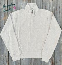 Load image into Gallery viewer, Ariat Women&#39;s Oatmeal Heather High Noon 1/2 Zip Pullover
