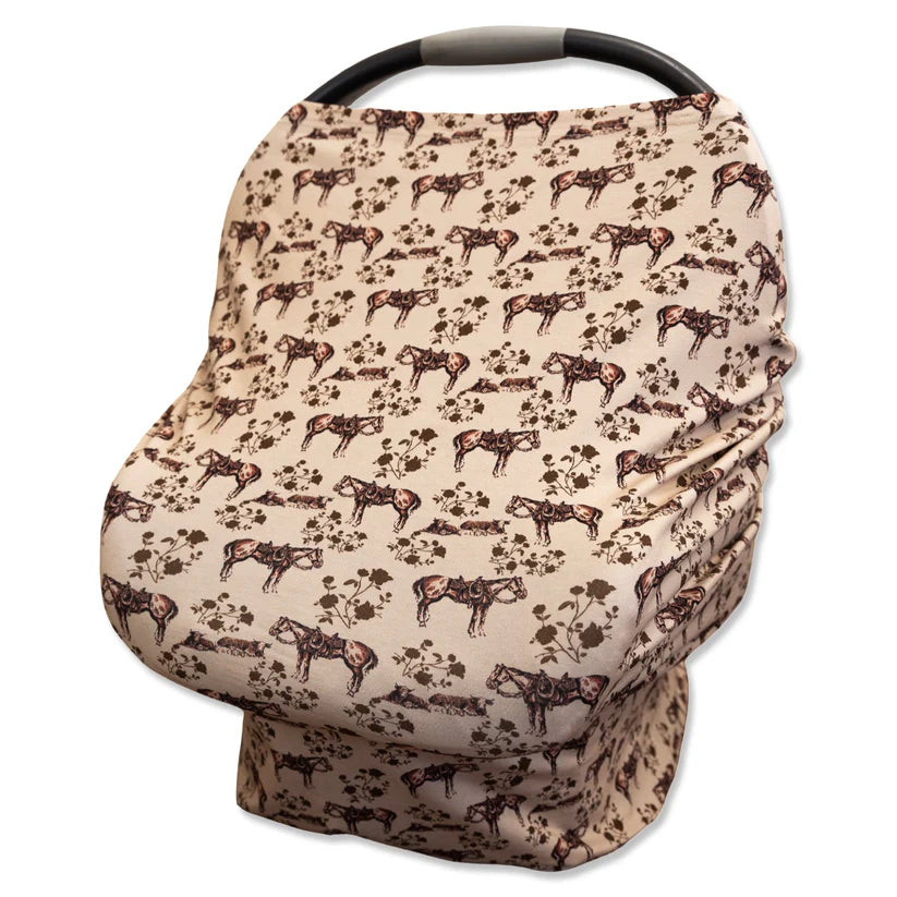 Prairie Rose Car Seat Cover
