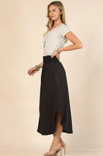 Load image into Gallery viewer, Black Western Skirt
