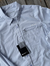 Load image into Gallery viewer, Ariat VentTEK Classic Blue/White Stripe Stretch Shirt
