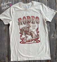 Load image into Gallery viewer, Rodeo Cowboy Tee  - Vintage White
