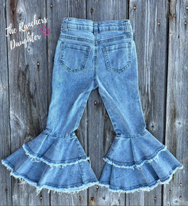 Light Wash Double Bell Jeans