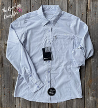 Load image into Gallery viewer, Ariat VentTEK Classic Blue/White Stripe Stretch Shirt
