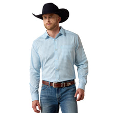 Load image into Gallery viewer, Ariat Men's Crystal Blue Plaid Everything Classic Fit Shirt
