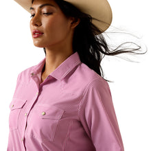 Load image into Gallery viewer, Ariat Women's Western Rose Sorbet Stripe VentTEK Stripe Shirt
