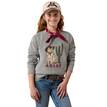 Load image into Gallery viewer, Ariat Youth Sassy Cat Sweatshirt

