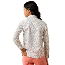 Load image into Gallery viewer, Ariat Youth Floral Stardust Western Shirt
