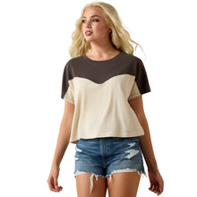 Load image into Gallery viewer, COMING SOON- 
Ariat Women's Lucky Yoke Crop Tee
