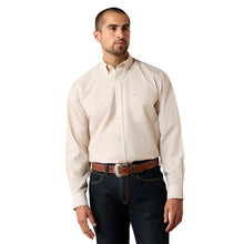 Load image into Gallery viewer, COMING SOON - Ariat Men's Tan Wrinkle Free Solid Pinpoint Oxford Classic Fit Shirt
