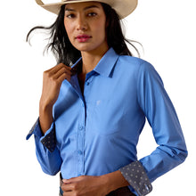 Load image into Gallery viewer, COMING SOON- 
Ariat Women's Ultramarine Stripe Kirby Shirt
