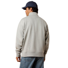Load image into Gallery viewer, Ariat Men's Heather Grey 1/4 Zip Sweatshirt
