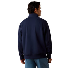 Load image into Gallery viewer, Ariat Men's Navy 1/4 Zip Sweatshirt
