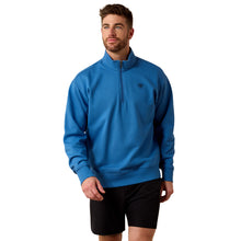Load image into Gallery viewer, Ariat Men's Federal Blue 1/4 Zip Sweatshirt
