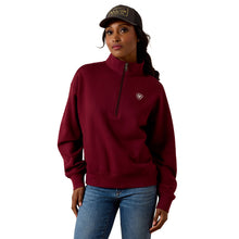 Load image into Gallery viewer, Ariat Women's Zinfandel 1/2 Zip Sweatshirt
