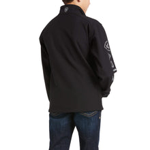Load image into Gallery viewer, Ariat Boys Logo 2.0 Softshell Jacket - Black/Silver
