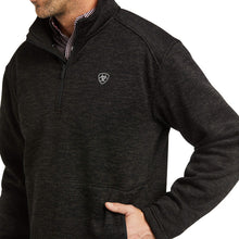 Load image into Gallery viewer, Ariat Men&#39;s Charcoal Caldwell 1/4 Zip
