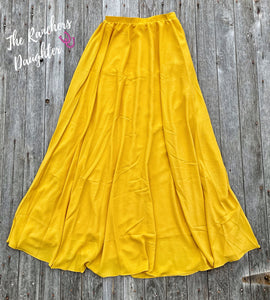 The Jocelyn Skirt - Mustard