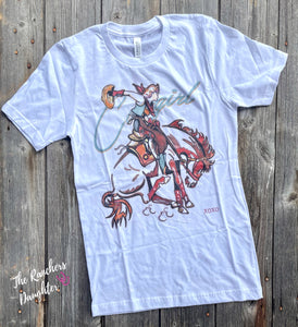 Invisible Cowgirl Tee