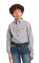 Load image into Gallery viewer, Ariat Boys Pro Series Dayne Mini Stripe Classic Fit Western Shirt
