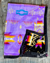 Load image into Gallery viewer, Aztec Plush Baby Blankets
