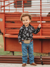 Load image into Gallery viewer, Shea Baby Wild West Pearl Snap Shirt
