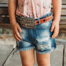 Load image into Gallery viewer, Shea Baby Denim Ripped Shorts

