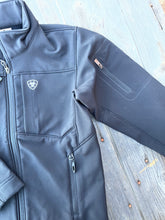 Load image into Gallery viewer, Boys Ariat Vernon 2.0 Black Softshell Jacket
