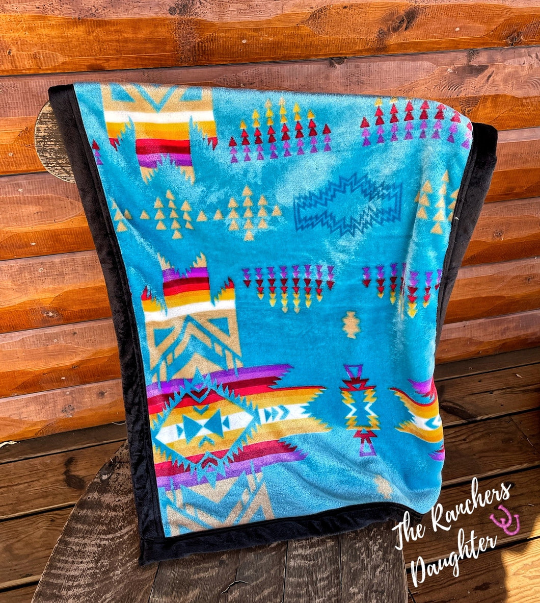 Aztec Stroller Baby Plush Blankets