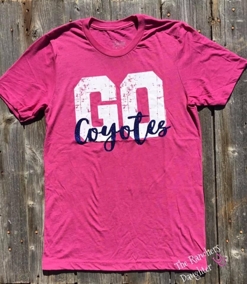 Pink Night Coyotes Tee