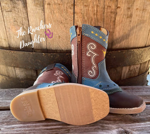 Nash Longhorn Toddler Cowboy Boots