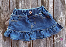 Load image into Gallery viewer, Shea Baby Denim Skirt
