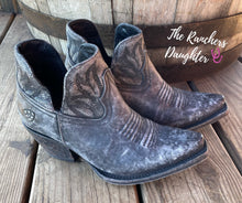 Load image into Gallery viewer, Ariat Naturally Distressed Black Hazel Western Boots
